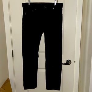 H&M mens black jeans